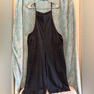 Black Sleeveless Jumpsuit